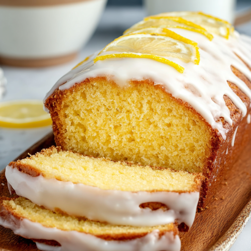 Delish Better Than Starbucks Lemon Loaf
