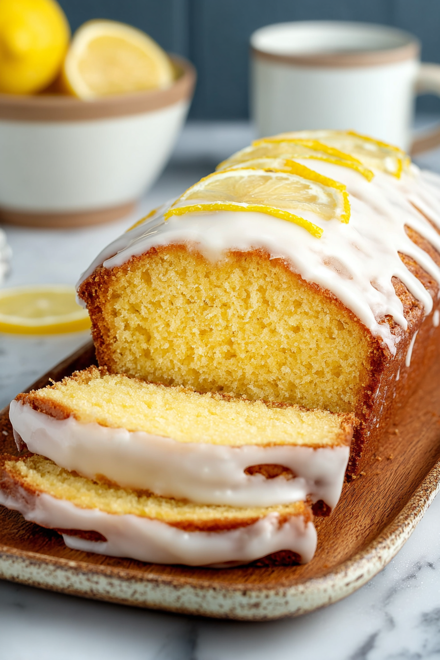 Delish Better Than Starbucks Lemon Loaf