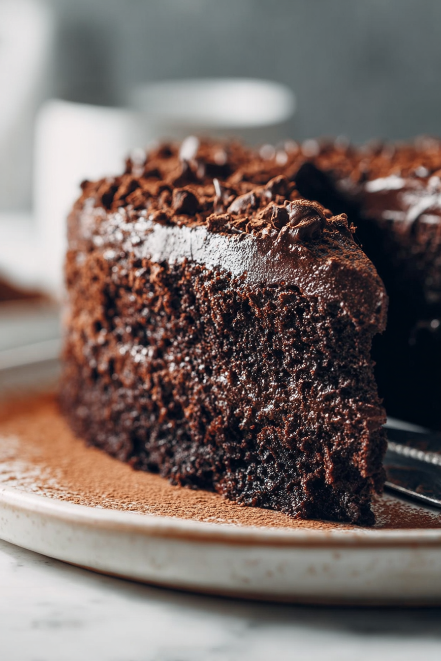 Delish Blackout Chocolate Cake