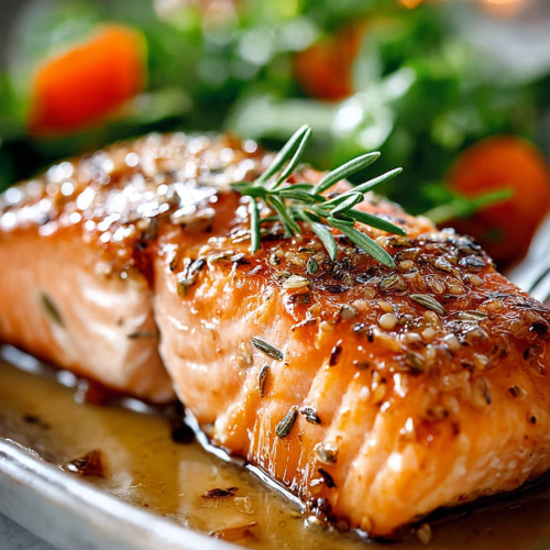 Delish Brown Sugar Glazed Salmon Recipe