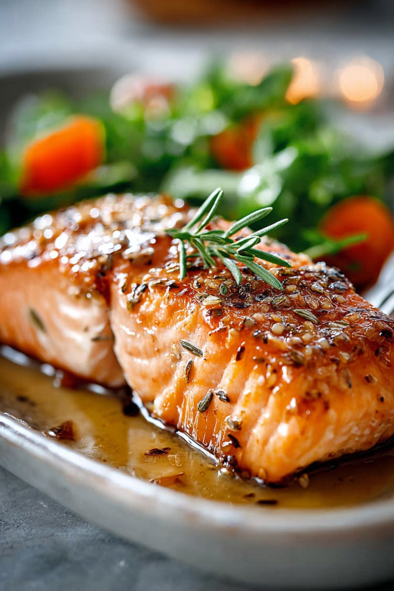 Delish Brown Sugar Glazed Salmon Recipe
