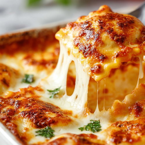 Delish Cheesy Ravioli Bake Recipes