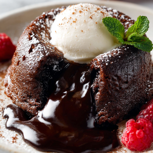 Delish Chocolate Lava Cakes