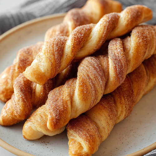 Delish Cinnamon Crescent Twists