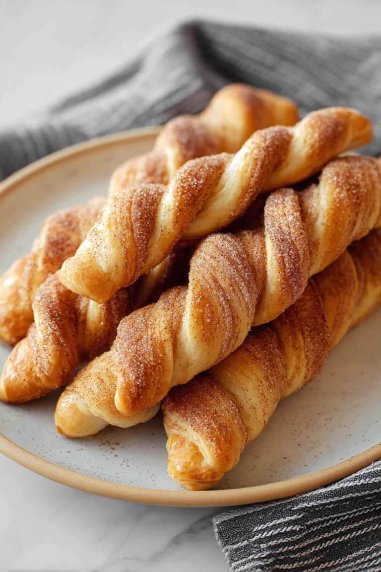 Delish Cinnamon Crescent Twists
