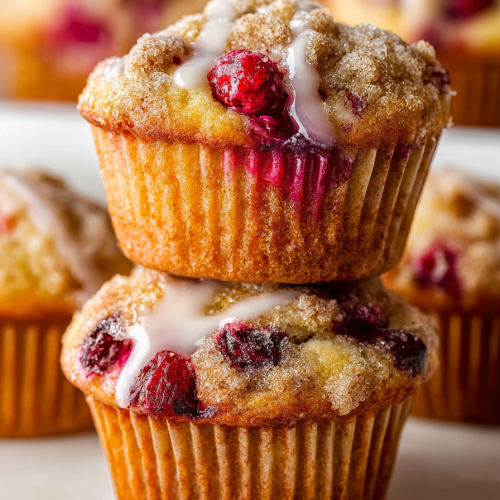 Delish Cranberry Orange Muffins