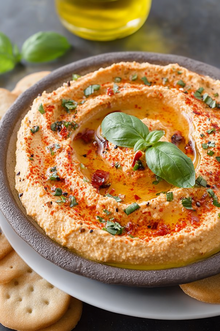 Delish Sun Dried Tomato Basil Hummus