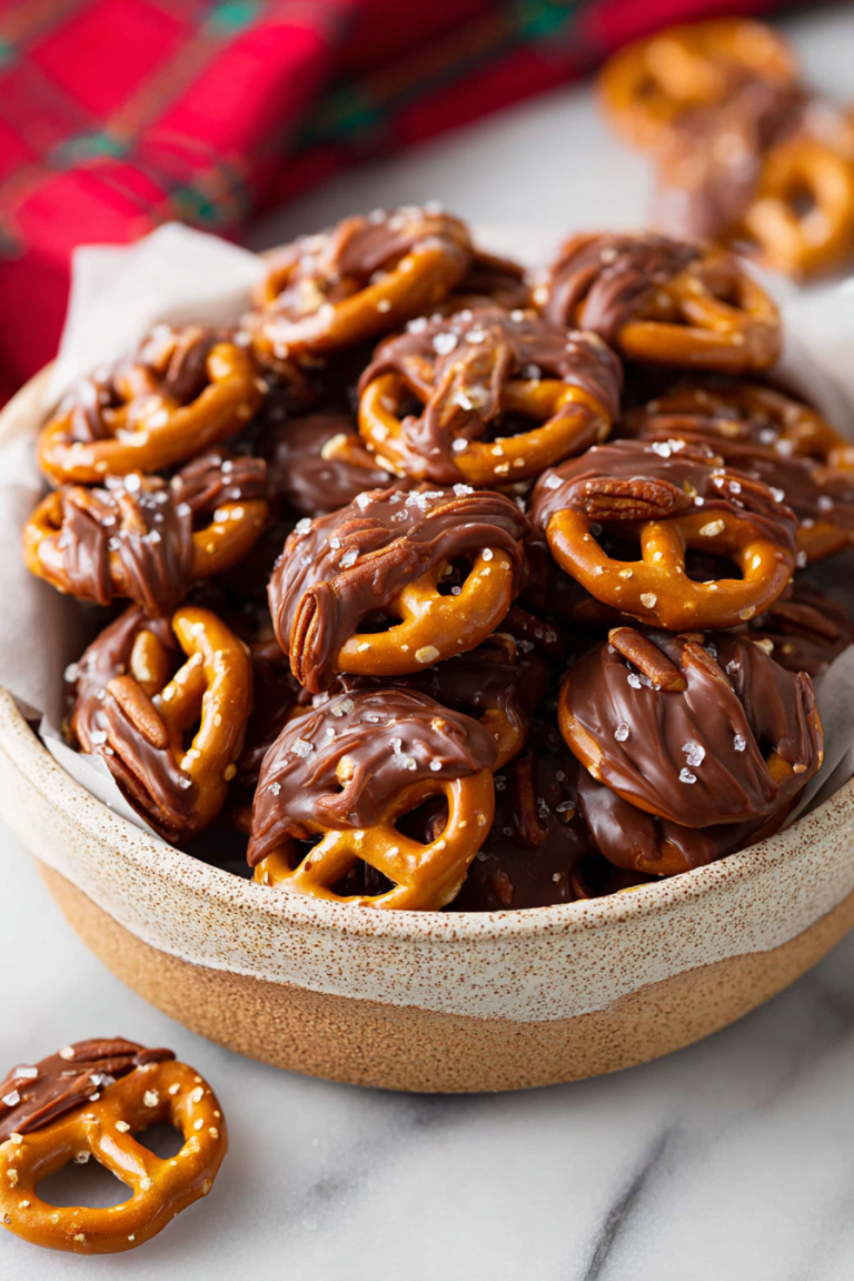 Easy 3-Ingredient Pretzel Turtles