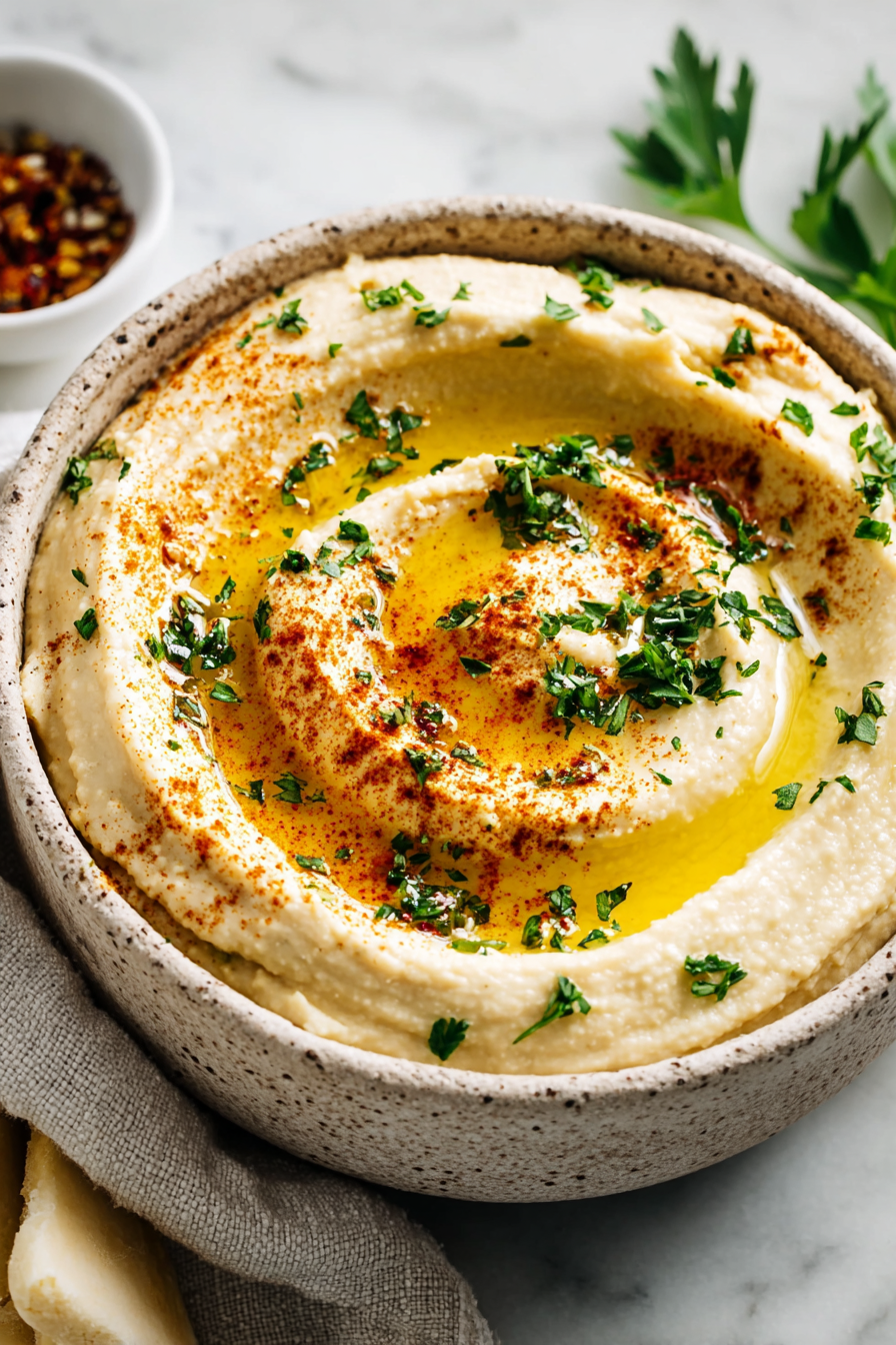 Easy 3 Minute Hummus Recipe