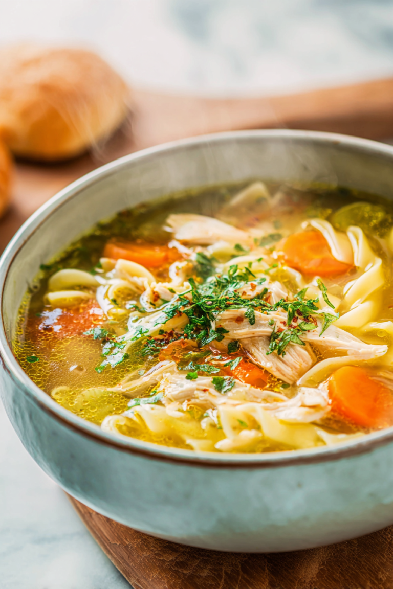 Easy 30-Minute Homemade Chicken Noodle Soup