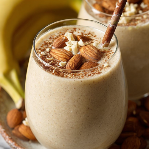 Easy Banana Almond Flax Smoothie Recipes