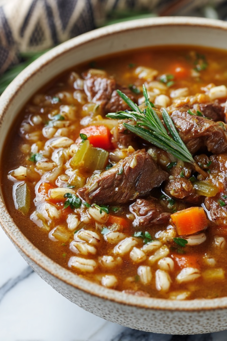 Easy Beef Barley Soup Recipes