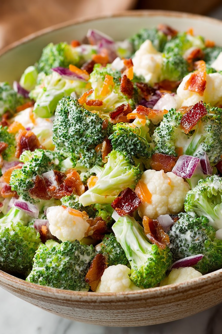 Easy Broccoli Cauliflower Salad Recipes