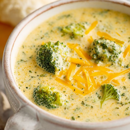 Easy Broccoli Cheese Soup Like Panera