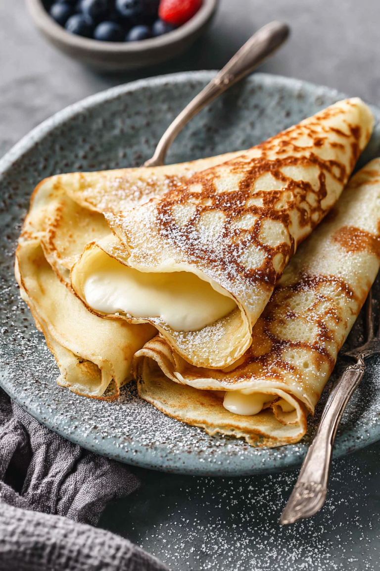 Easy Classic Crepes Made from Scratch