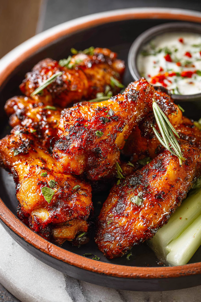 Easy Crispy Baked Chicken Wings