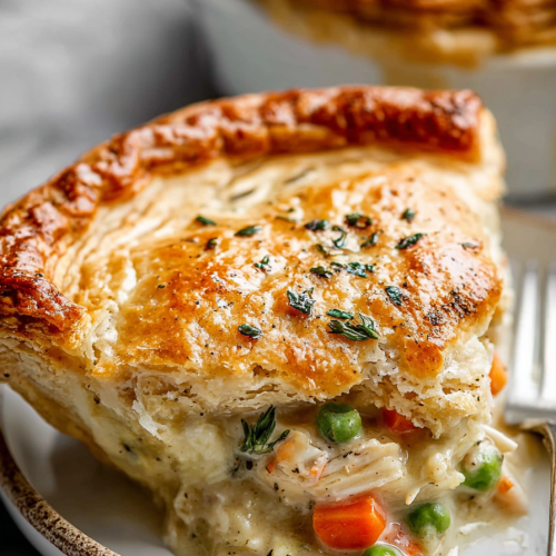 Easy Double Crust Chicken Pot Pie Recipe