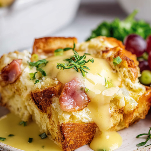 Easy Eggs Benedict Casserole Recipe