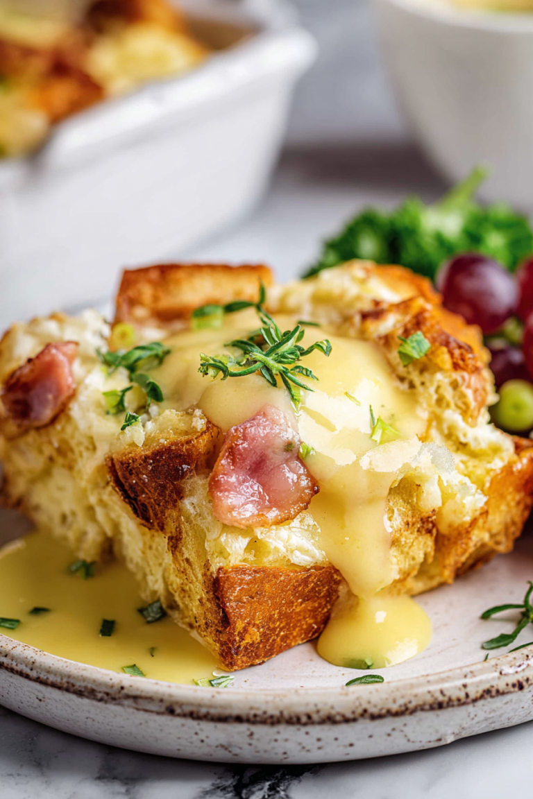 Easy Eggs Benedict Casserole Recipe