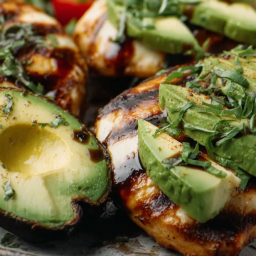 Easy Grilled California Avocado Chicken