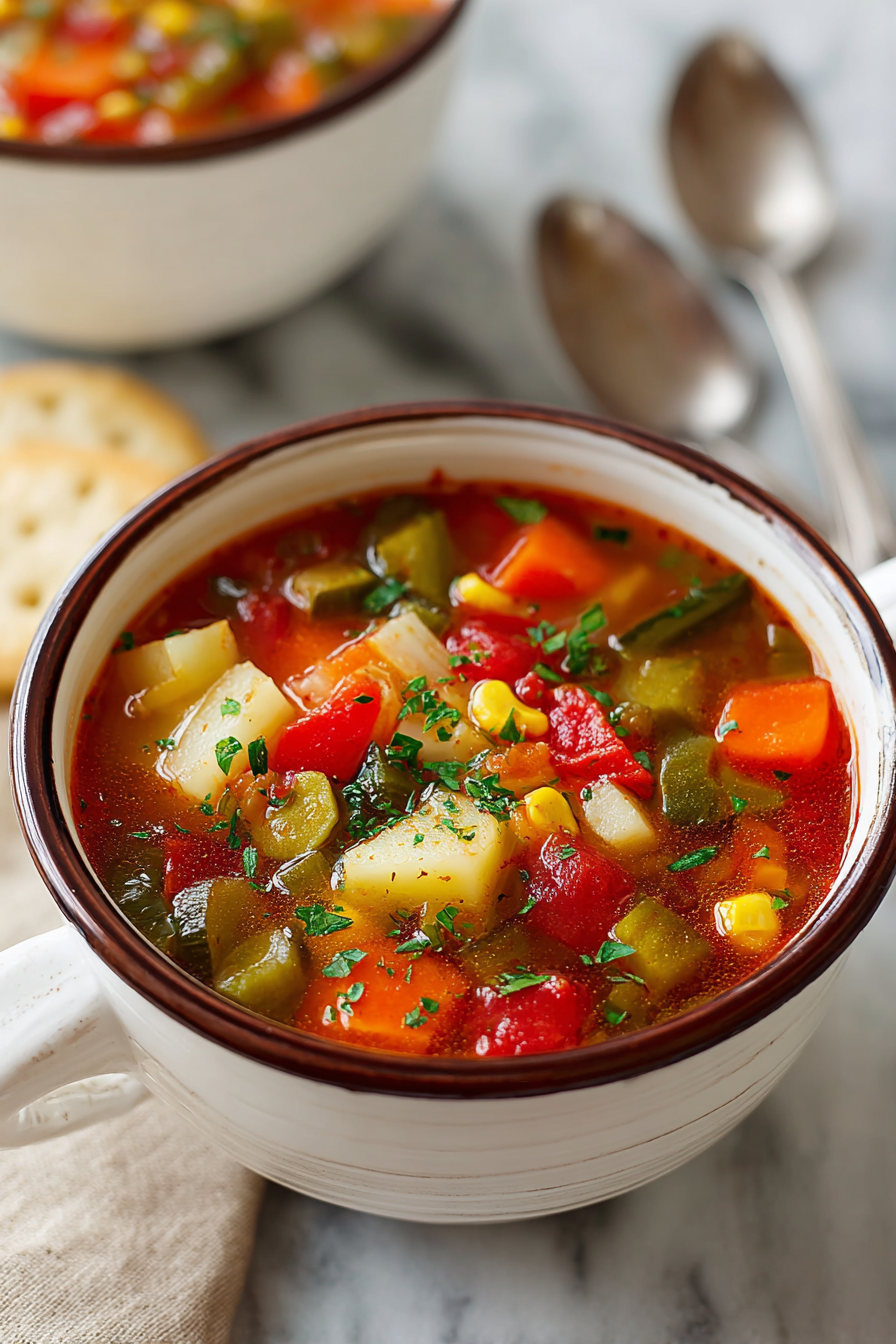 Easy Hearty Vegetable Soup Recipes