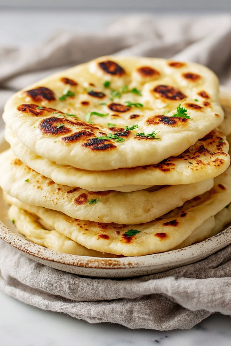 Easy Homemade Naan Bread Recipe