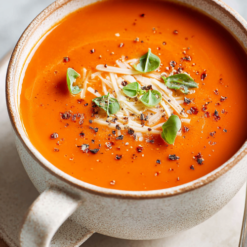 Easy Homemade Tomato Soup Recipe