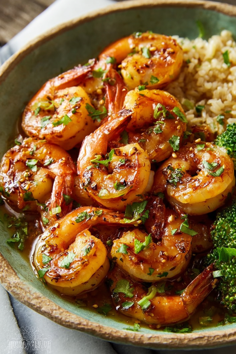Easy Honey Garlic Shrimp in 20 Minutes