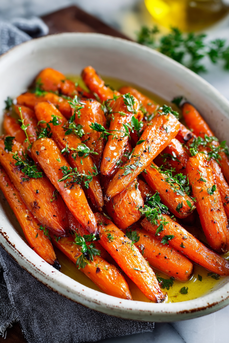 Easy Honey Roasted Carrots Recipe