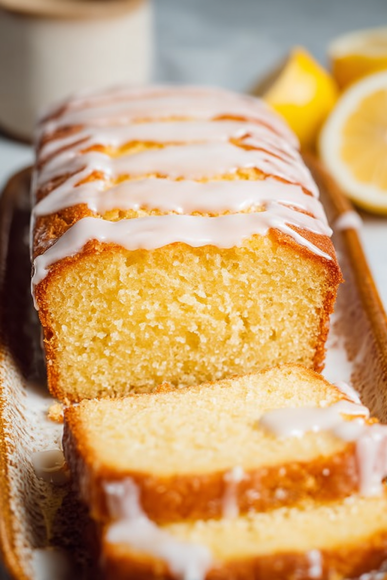 Easy Lemon Loaf Inspired by Starbucks