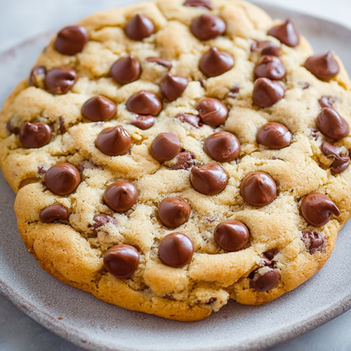 Easy One Bowl Extra Large Chocolate Chip Cookie Recipe