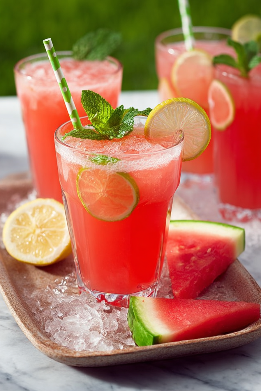 Easy Refreshing Watermelon Lemonade