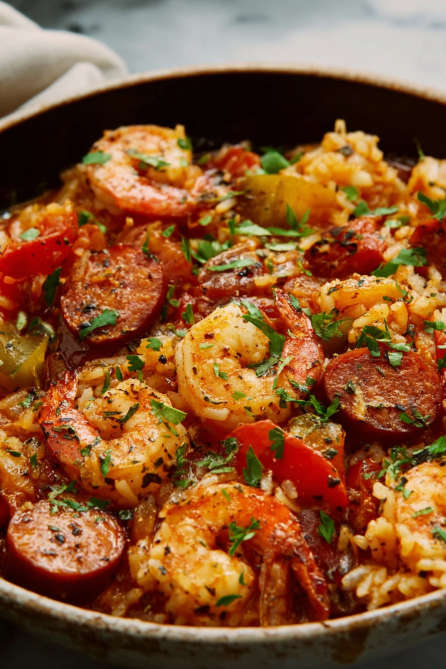 Easy Slow Cooker Jambalaya Recipe