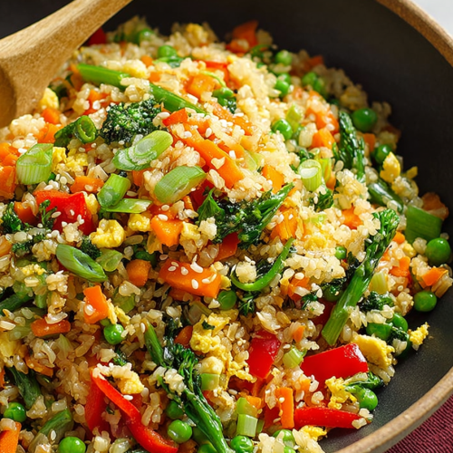 Easy Veggie Fried Rice Recipe