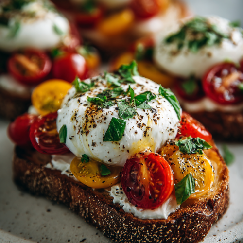 Burrata Bruschetta Delights
