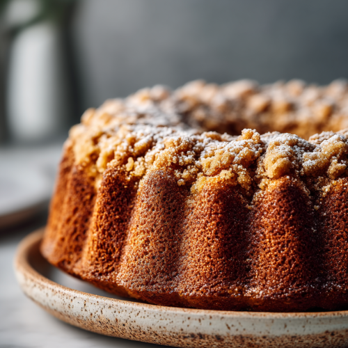 Butternut Squash Apple Coffee Cake Recipe