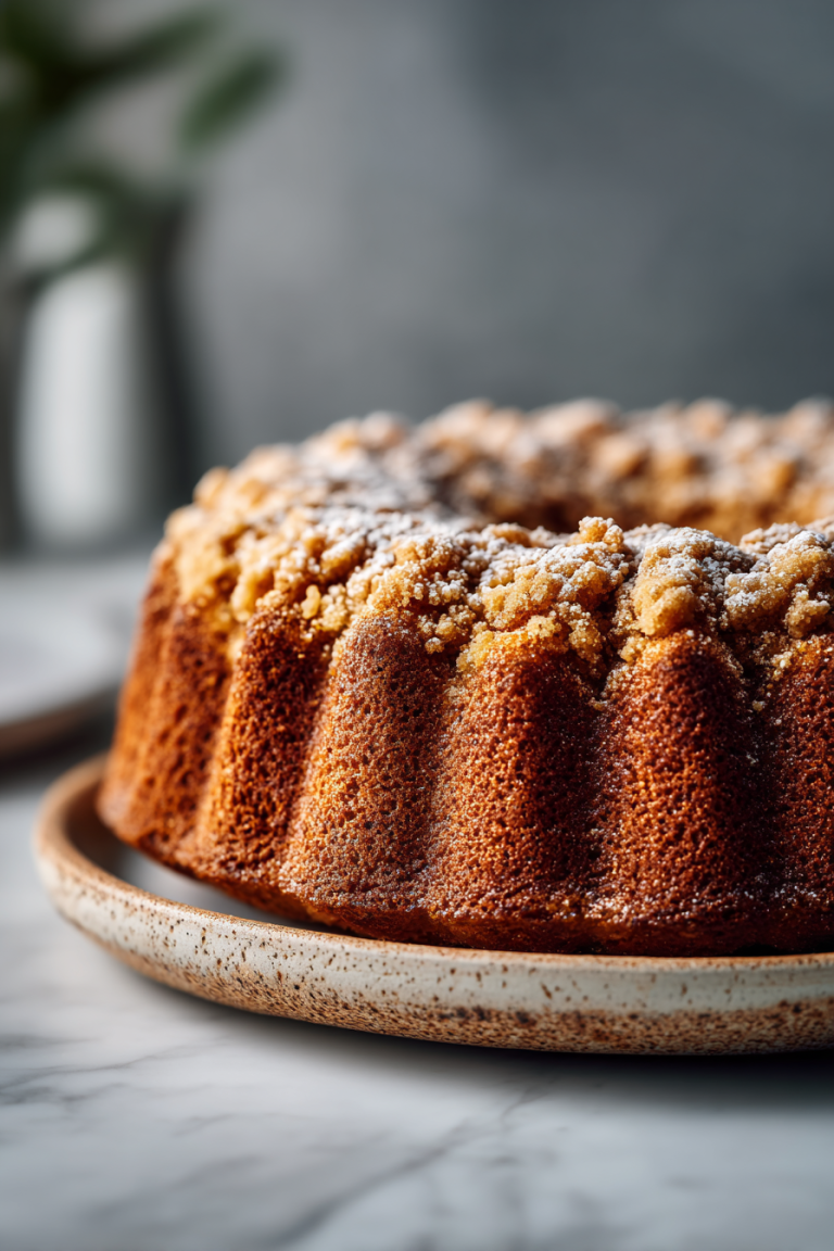 Butternut Squash Apple Coffee Cake Recipe