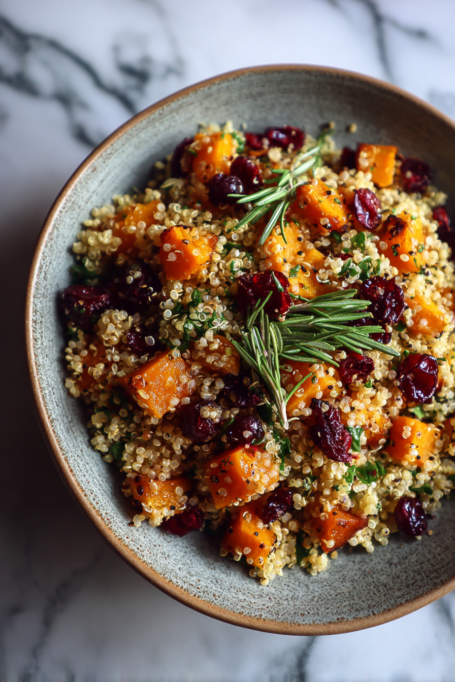 Butternut Squash Quinoa Salad Recipe