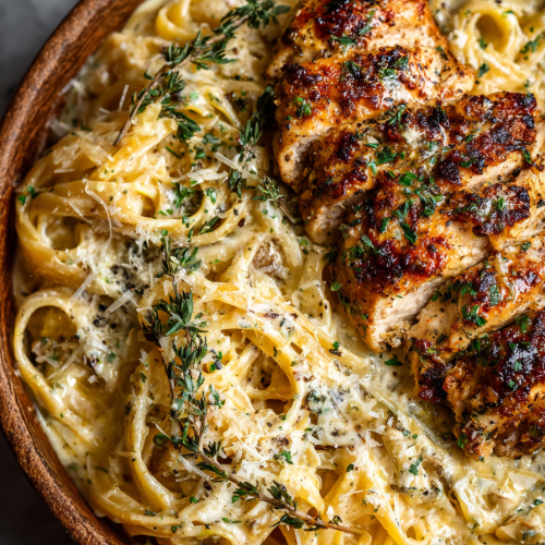 Cajun Garlic Chicken Linguine Recipe
