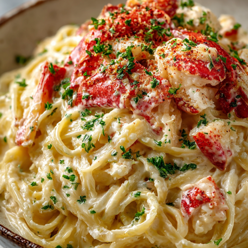 Cajun Seafood Alfredo with Crab