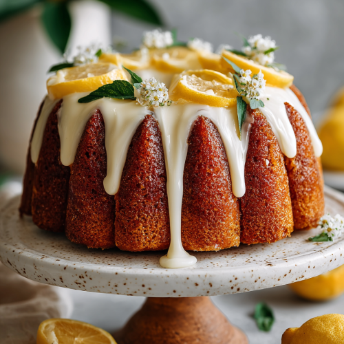 Catch a Husband Lemon Poppy Cake