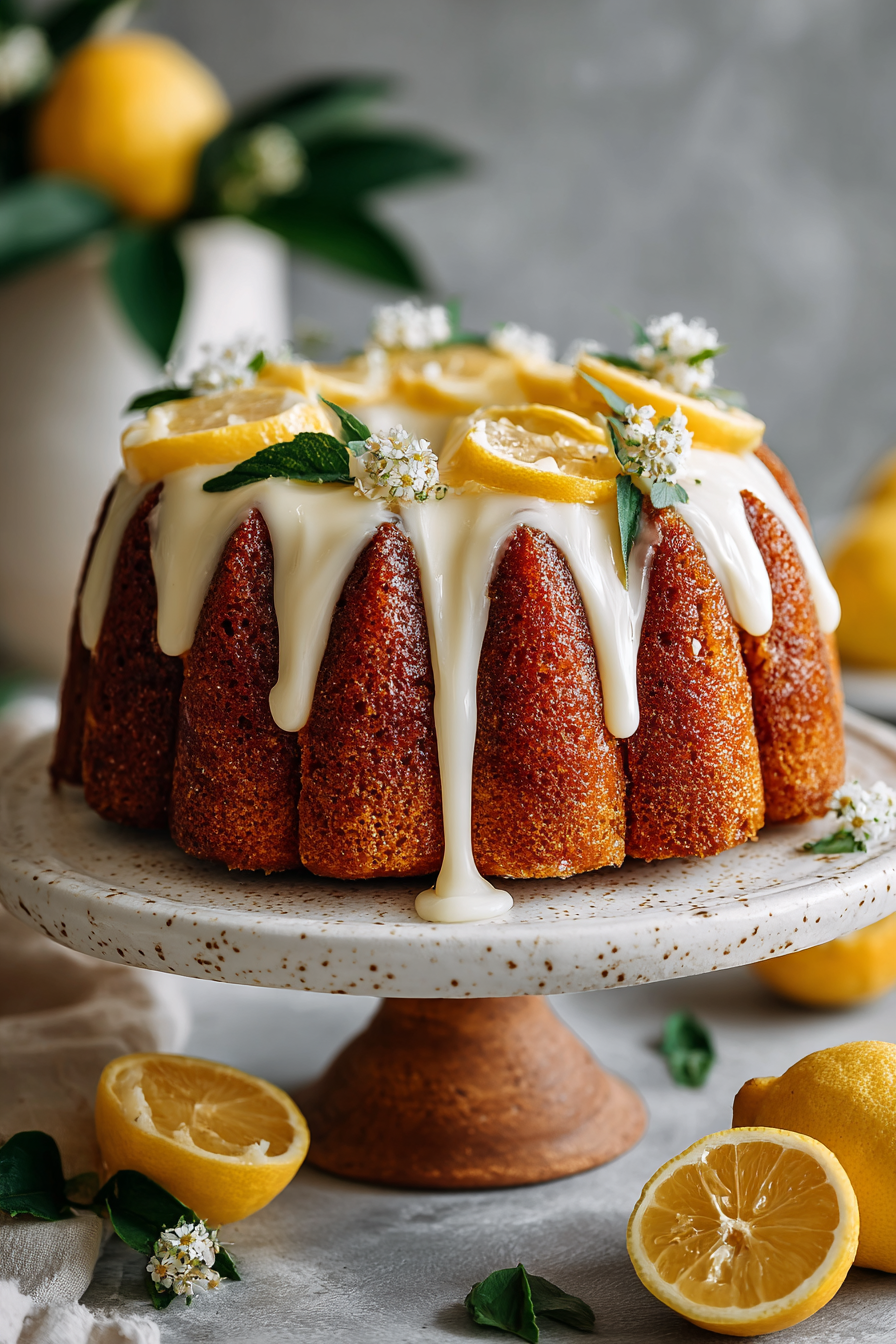 Catch a Husband Lemon Poppy Cake