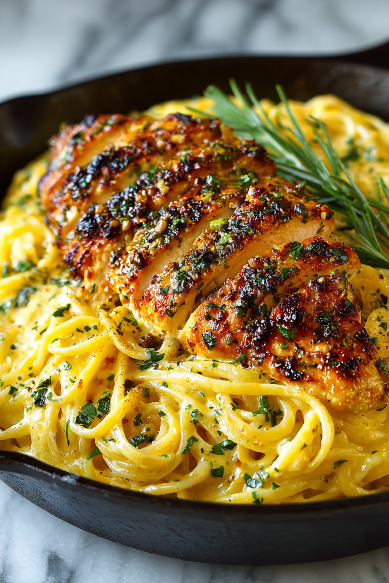 Cheesy Chicken Garlic Butter Dinner