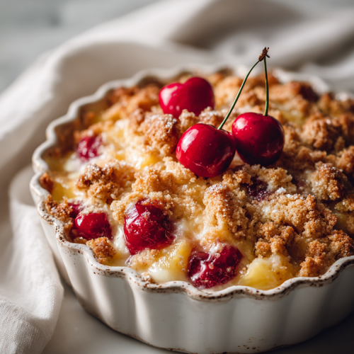 Cherry Pineapple Dump Cake Recipe