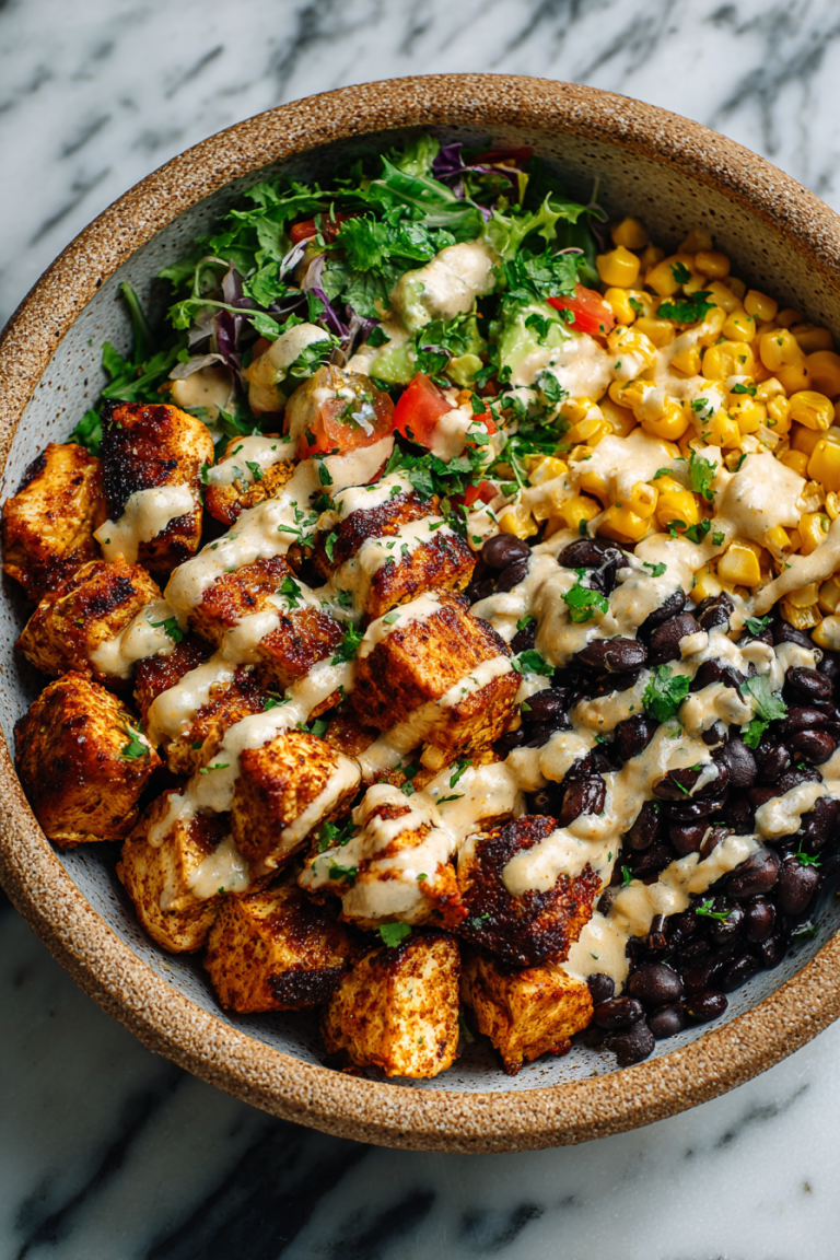 Chipotle Chicken and Black Bean Bowl