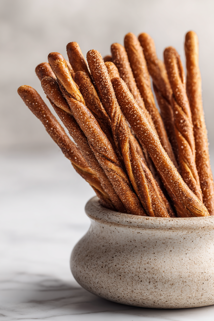 Cinnamon Sugar Pretzel Sticks Recipe