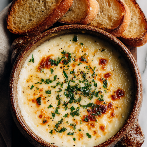 Creamy Alfredo Lasagna Soup