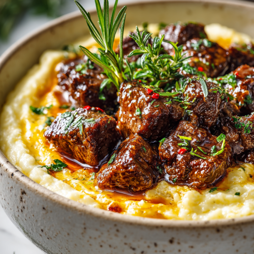Creamy Beef and Garlic Butter Dinner
