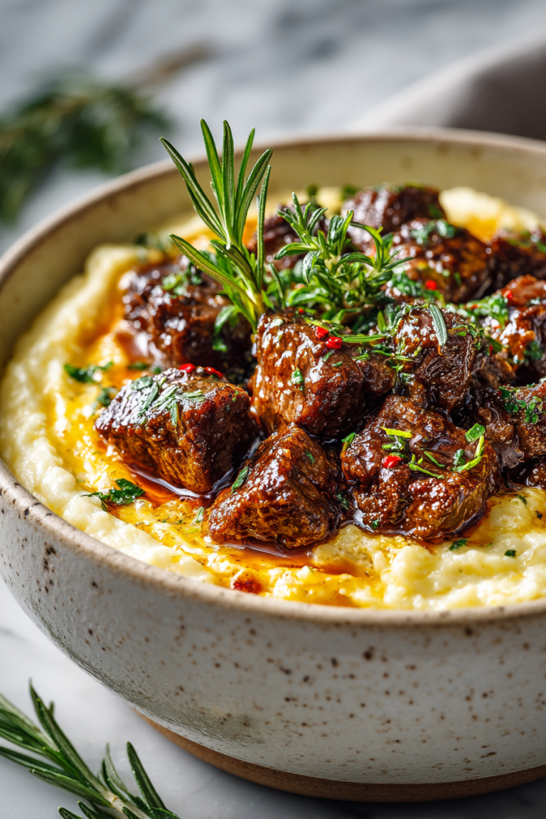 Creamy Beef and Garlic Butter Dinner