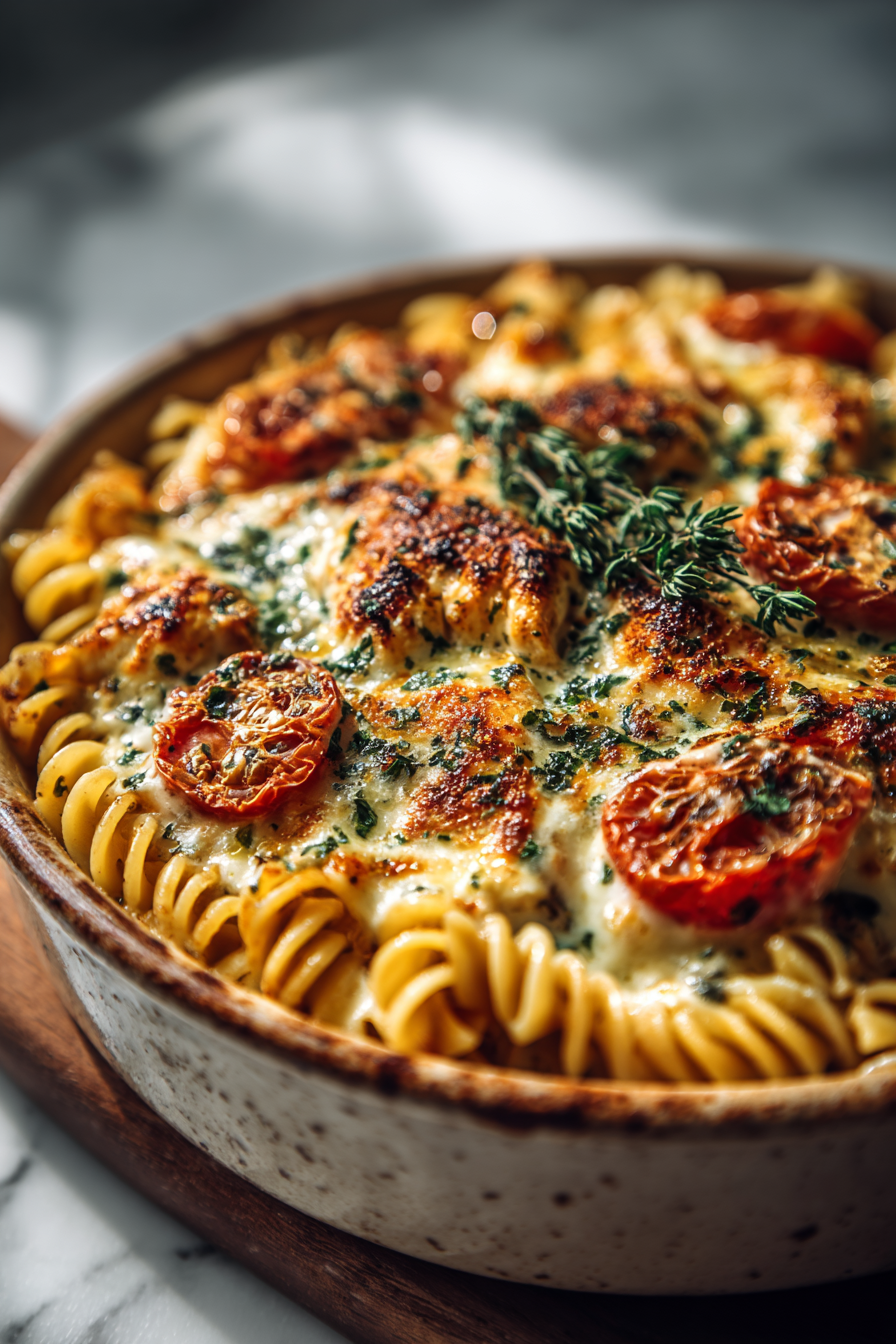 Creamy Cajun Chicken Dinner Bake